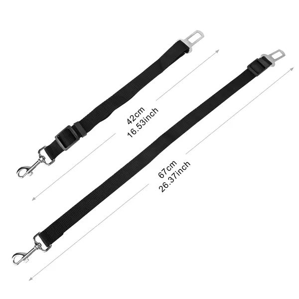 Dog Car Seat Belt – Adjustable Pet Safety Harness