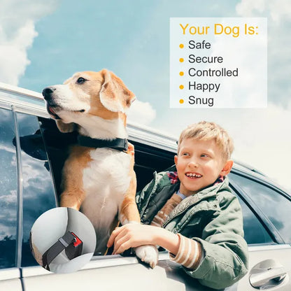 Dog Car Seat Belt – Adjustable Pet Safety Harness