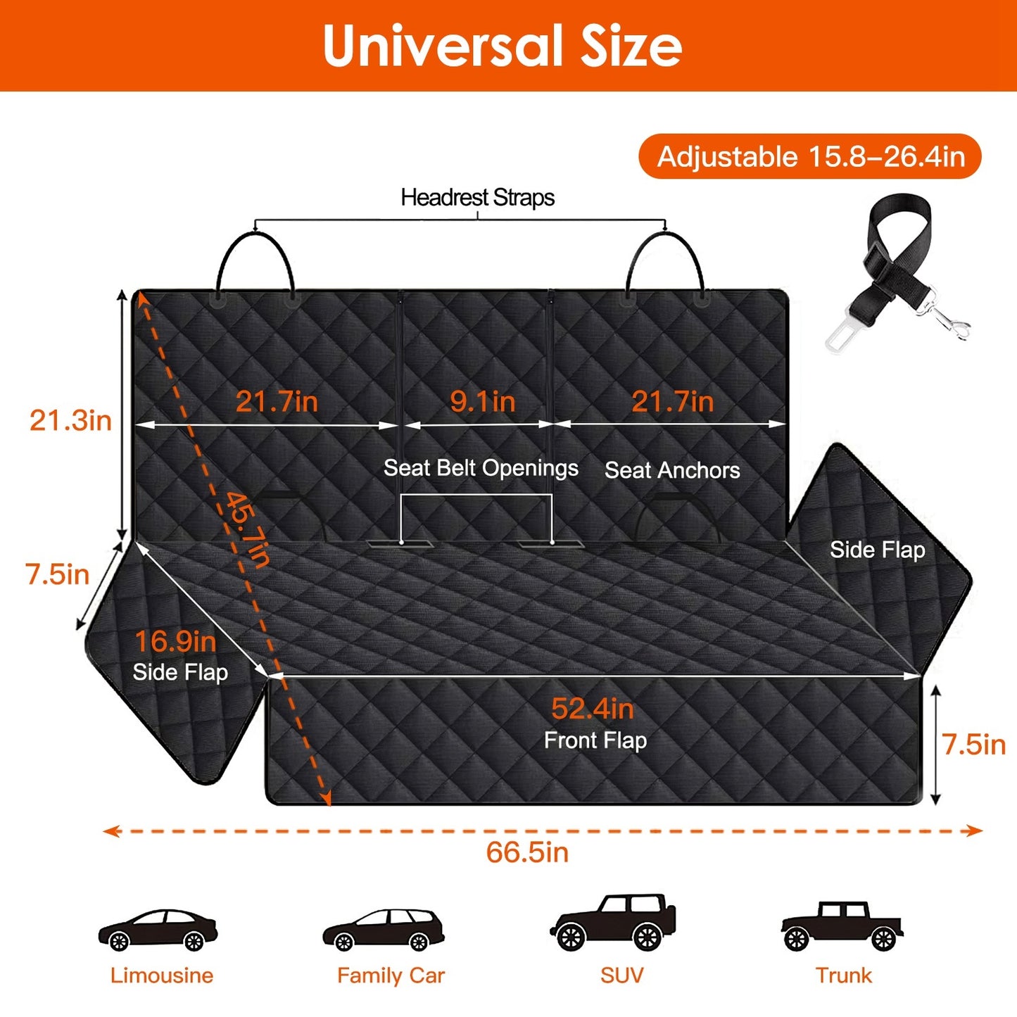 PawShield™ Car Seat Protector
