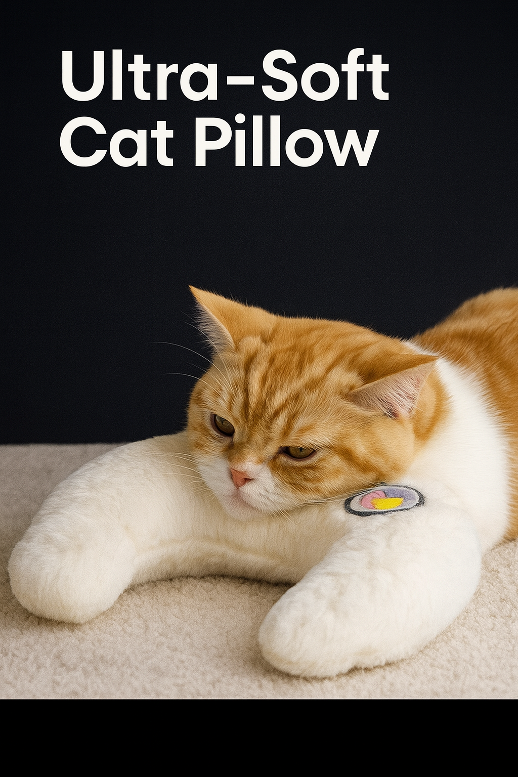 U-Shaped Orthopedic Pet Pillow