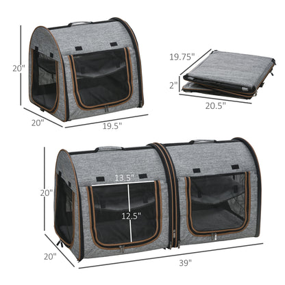 Portable Soft-Sided Pet Carrier