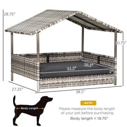 Rattan Pet Sofa