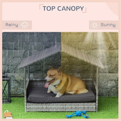 Rattan Pet Sofa