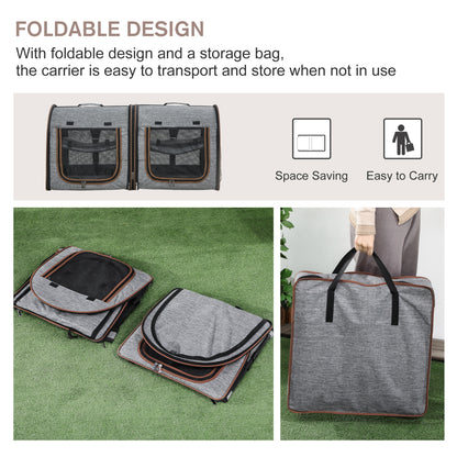 Portable Soft-Sided Pet Carrier